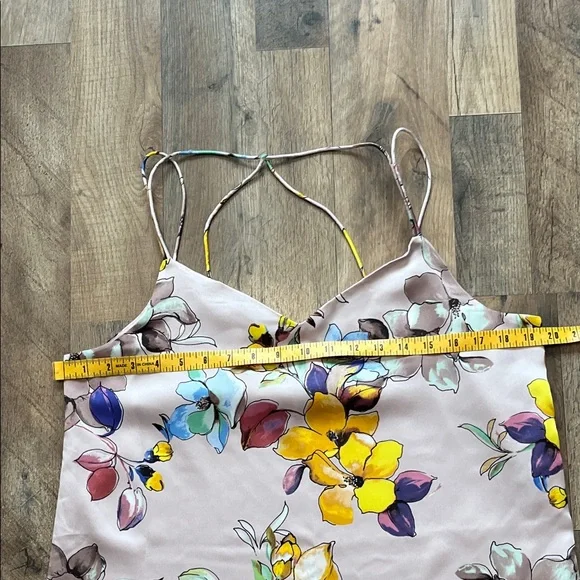 Floral Camisole with Yellow and Blue Accents - Picture 11 of 13